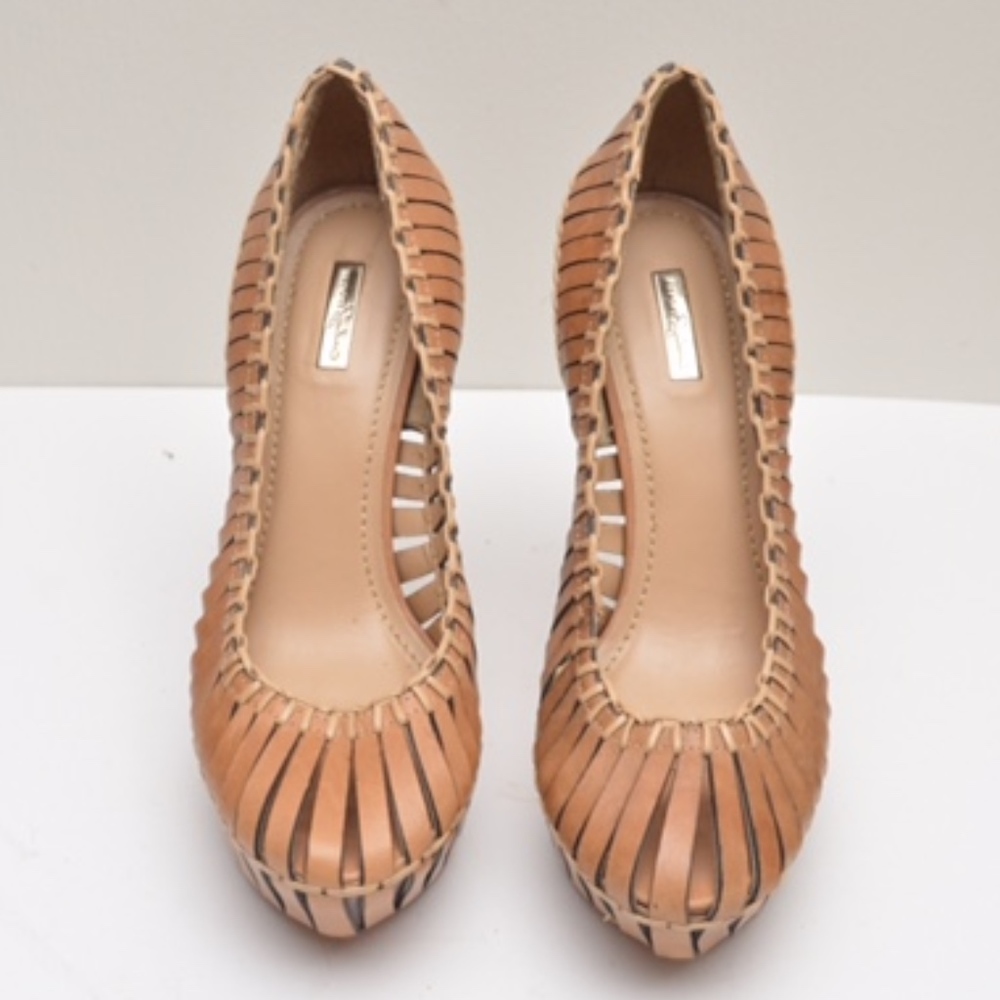 ‼️SOLD‼️Report Signature Calyer Slatted Pumps 7.5